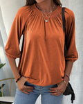 Lauren | Classic 3/4 Sleeve Tee