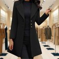 Bianchi - Slim Fit Long Sleeve Coat