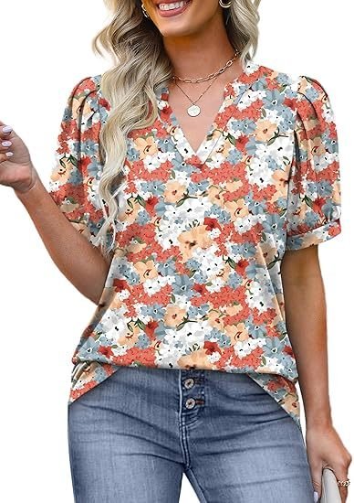 Klara | Vintage Floral Blouse