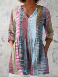 Danica | Long V-Neck Shirt