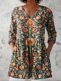 Elara | Long V-Neck Shirt