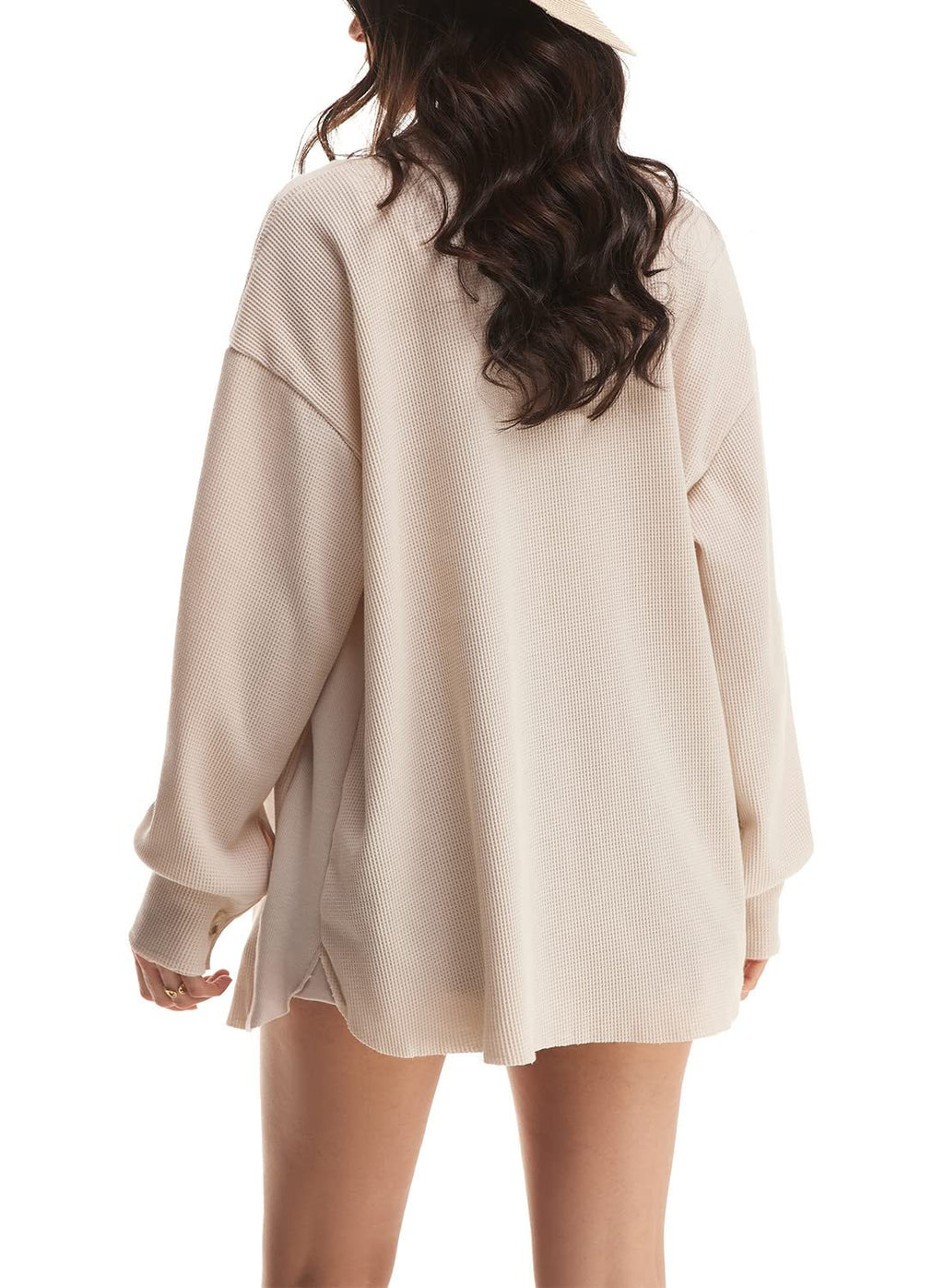 Charlina | Cozy Waffle Shacket