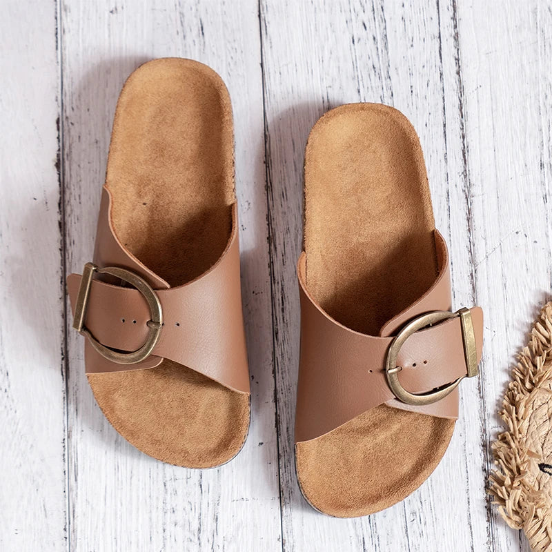 Bellevue | Buckle Mule Slide™