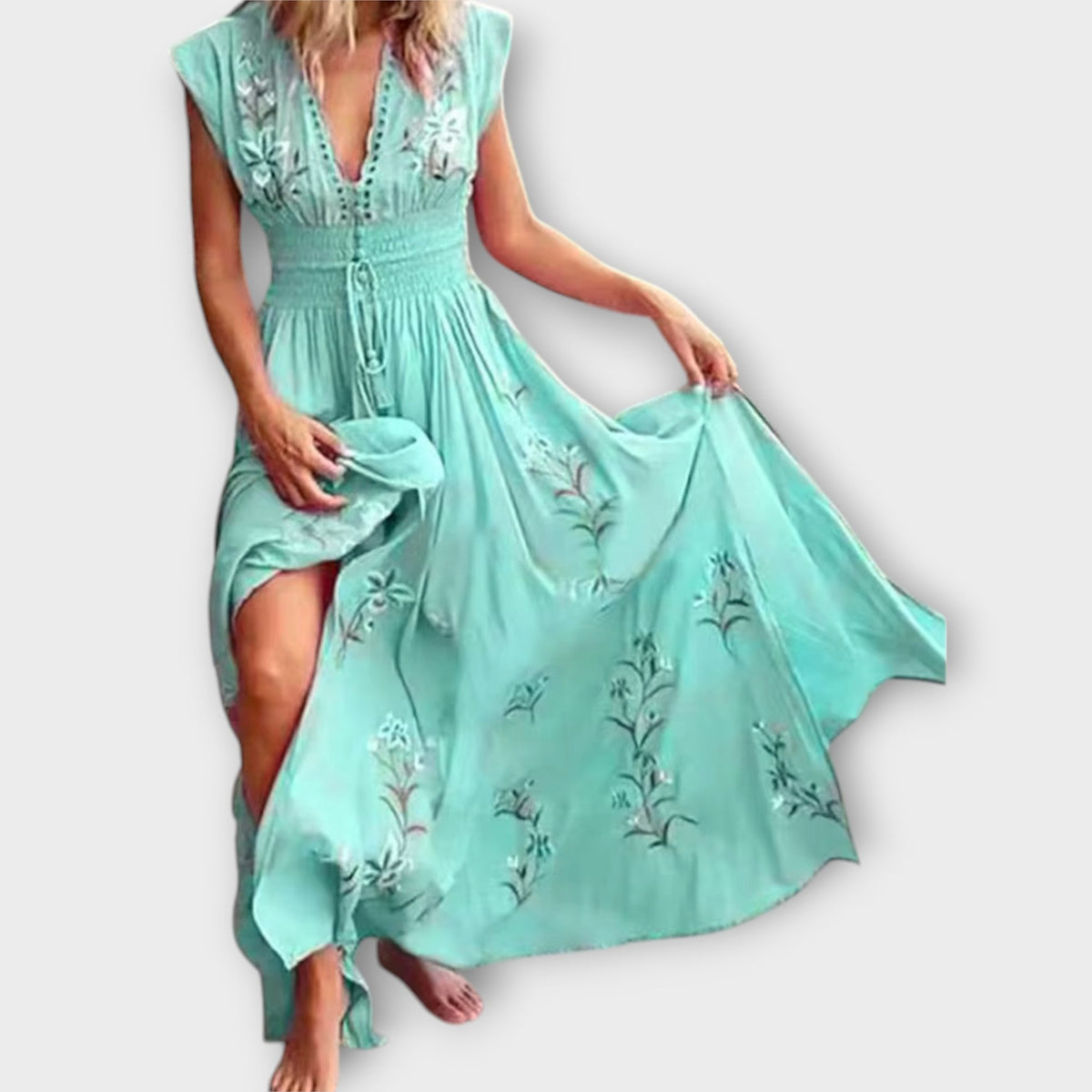 Felizia – Boho Dress with Enchanting Embroidery