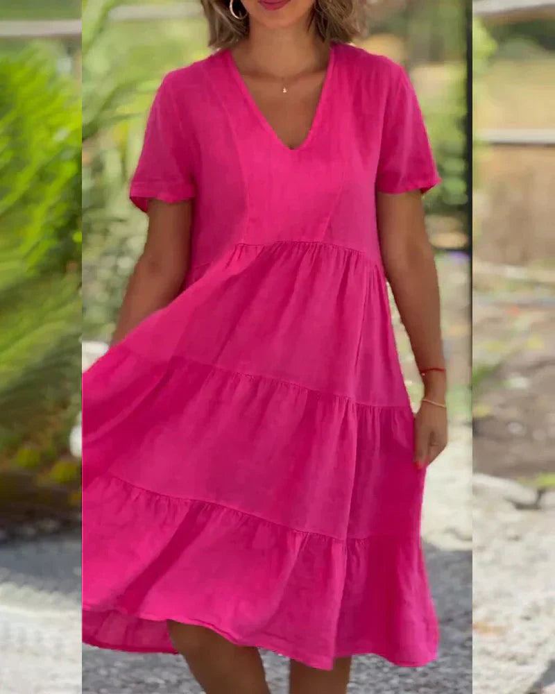 Bexley - Casual Summer V-neck Dress