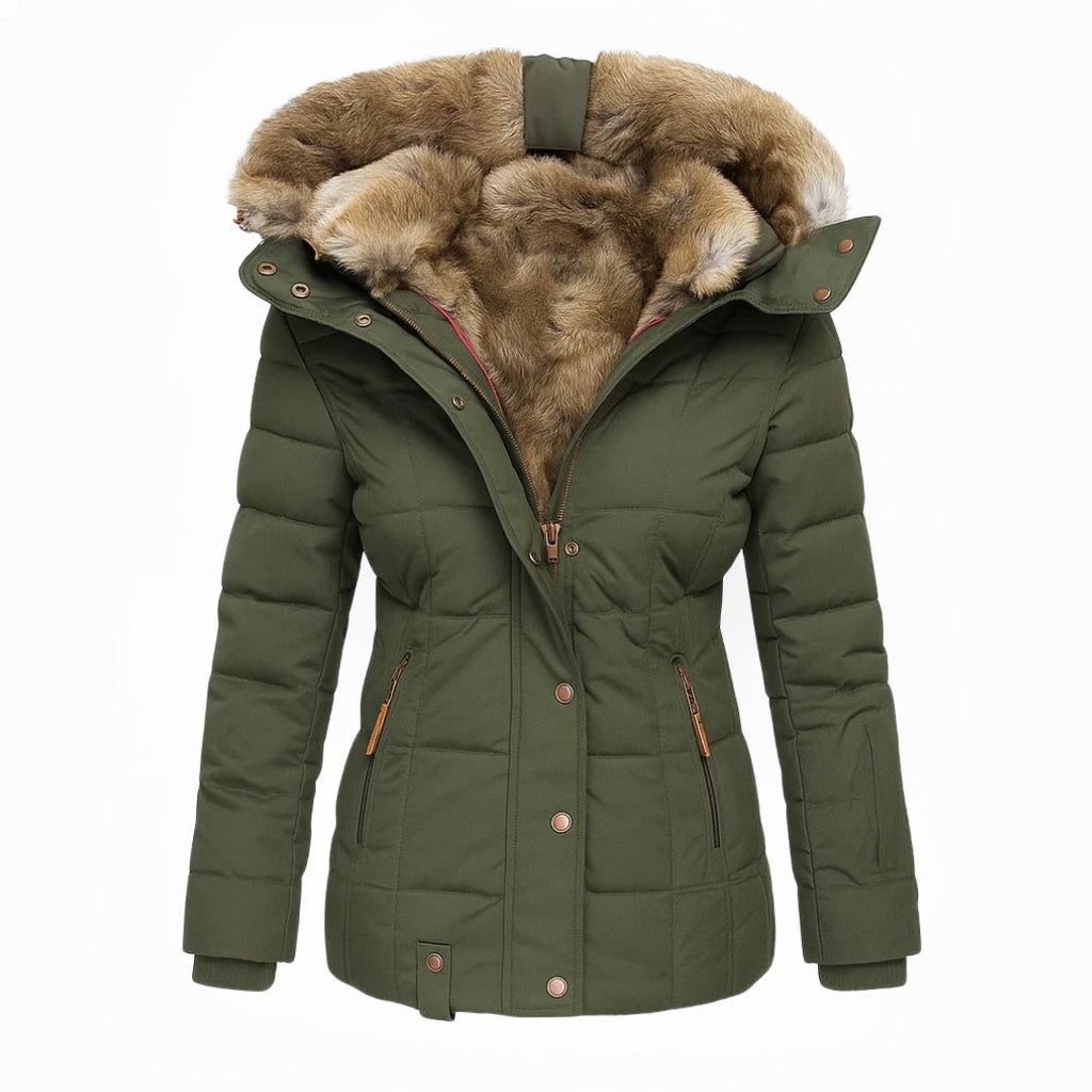 Anna | Winter Coat with Fur Lining