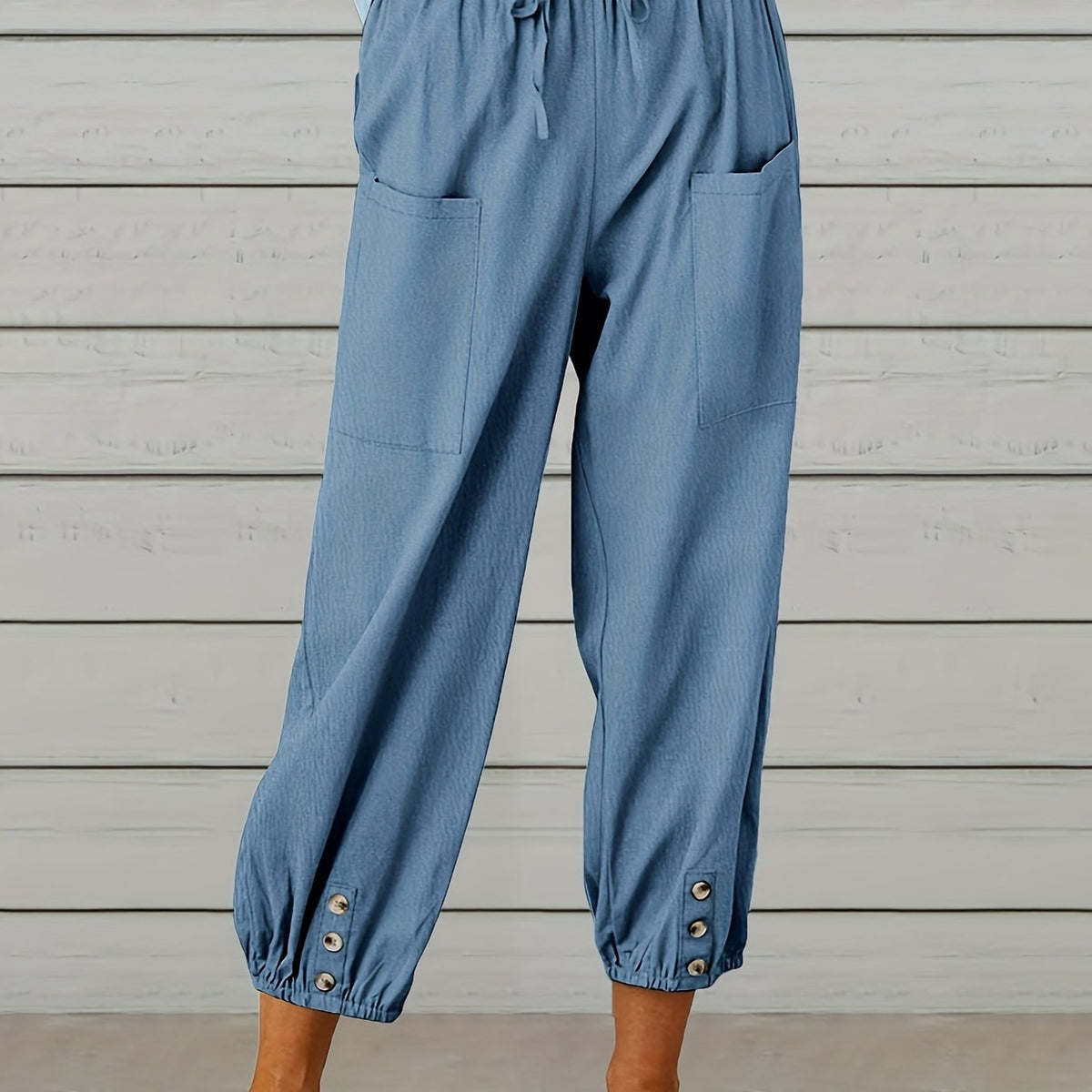 Kate - Wide Leg Capri Pants