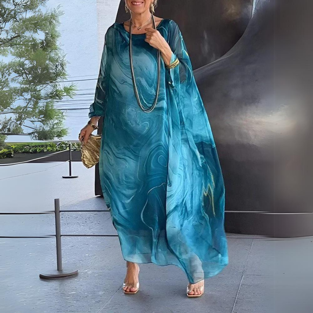 Paetyn - Charming Silk Chiffon Dress