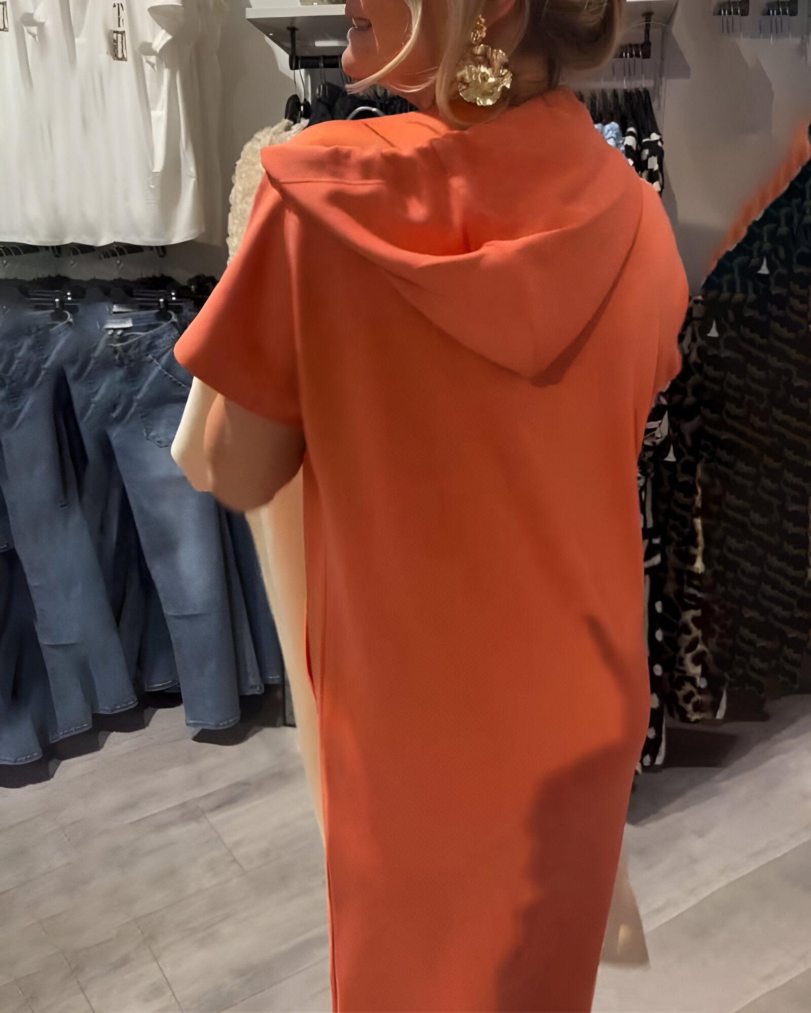 Bridget - Casual Hoodie Dress