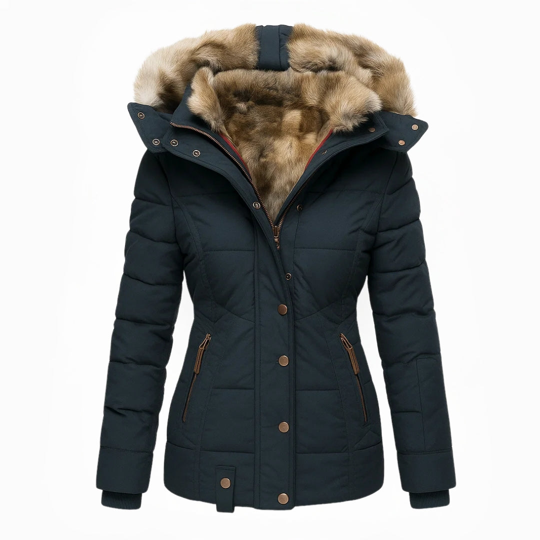 Anna | Winter Coat with Fur Lining