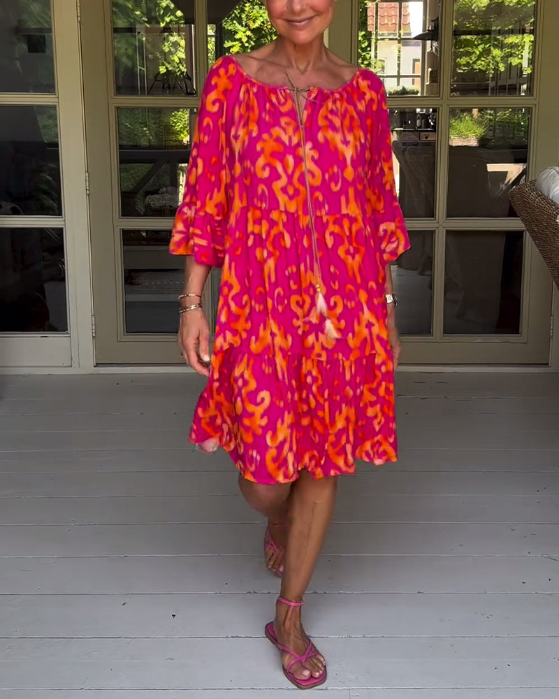 Rica - Relaxed Printed Dress