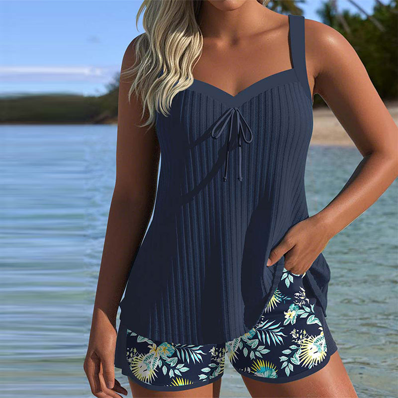 Teresa - Striped Beach Set