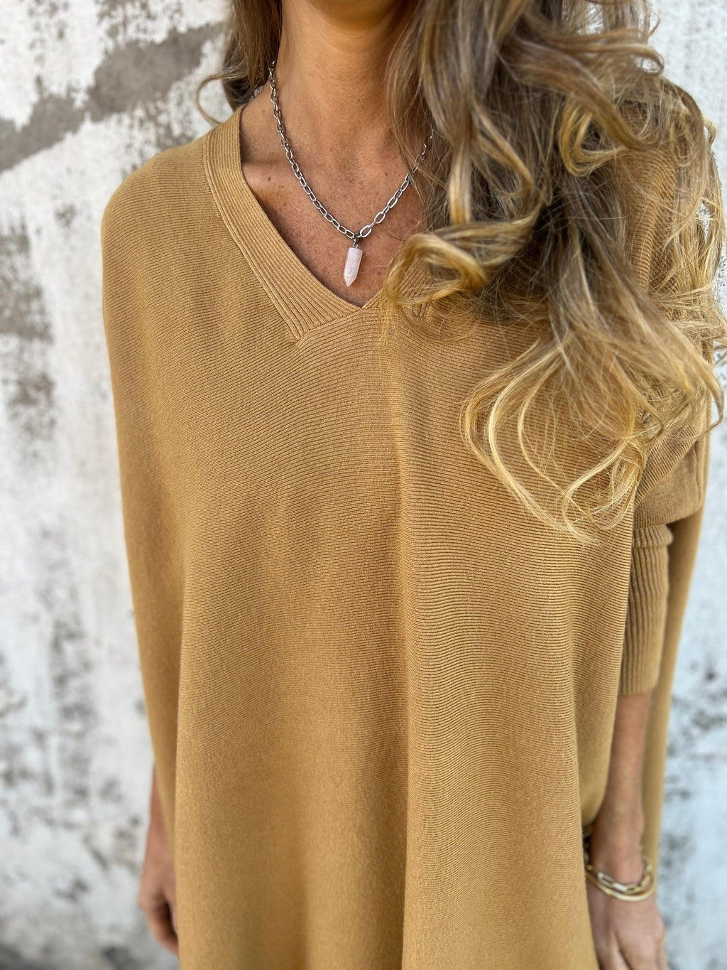 Amely | Batwing Knit Top