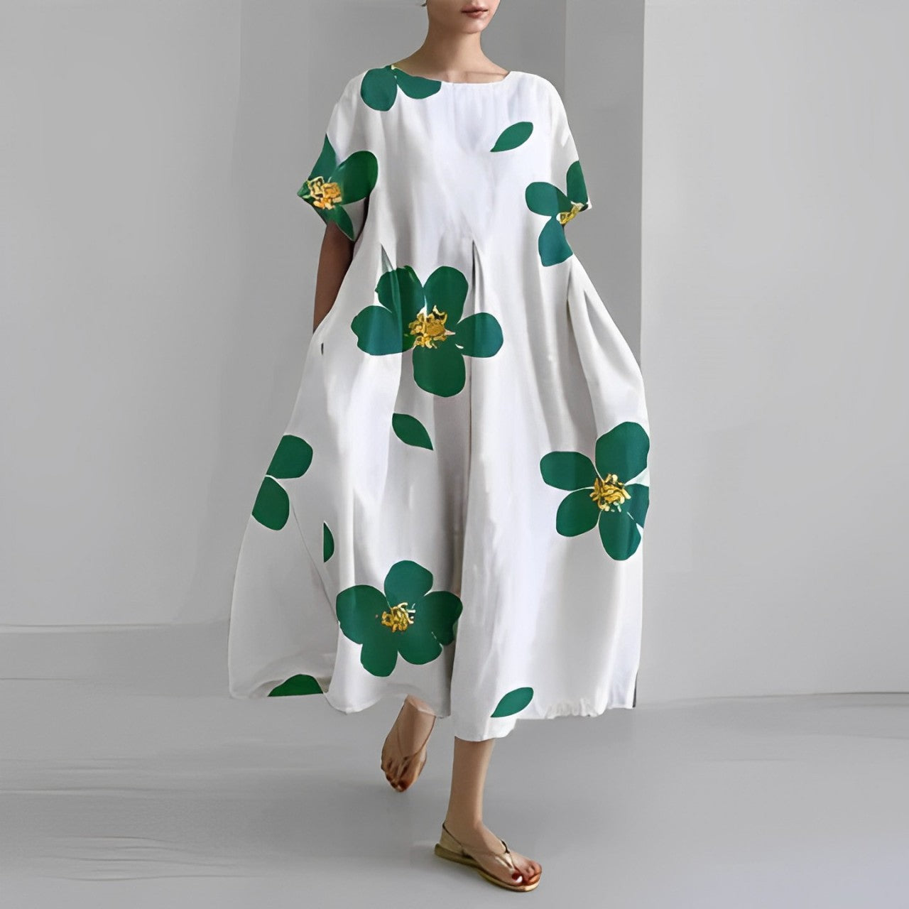 Floria - Vibrant Floral Dress