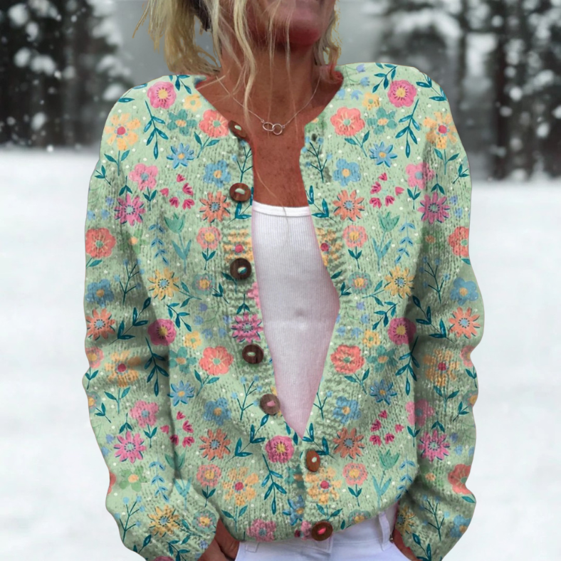 Aleah | Cozy Knit Winter Cardigan