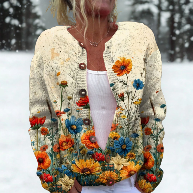 Natalie | Cozy Knit Winter Cardigan