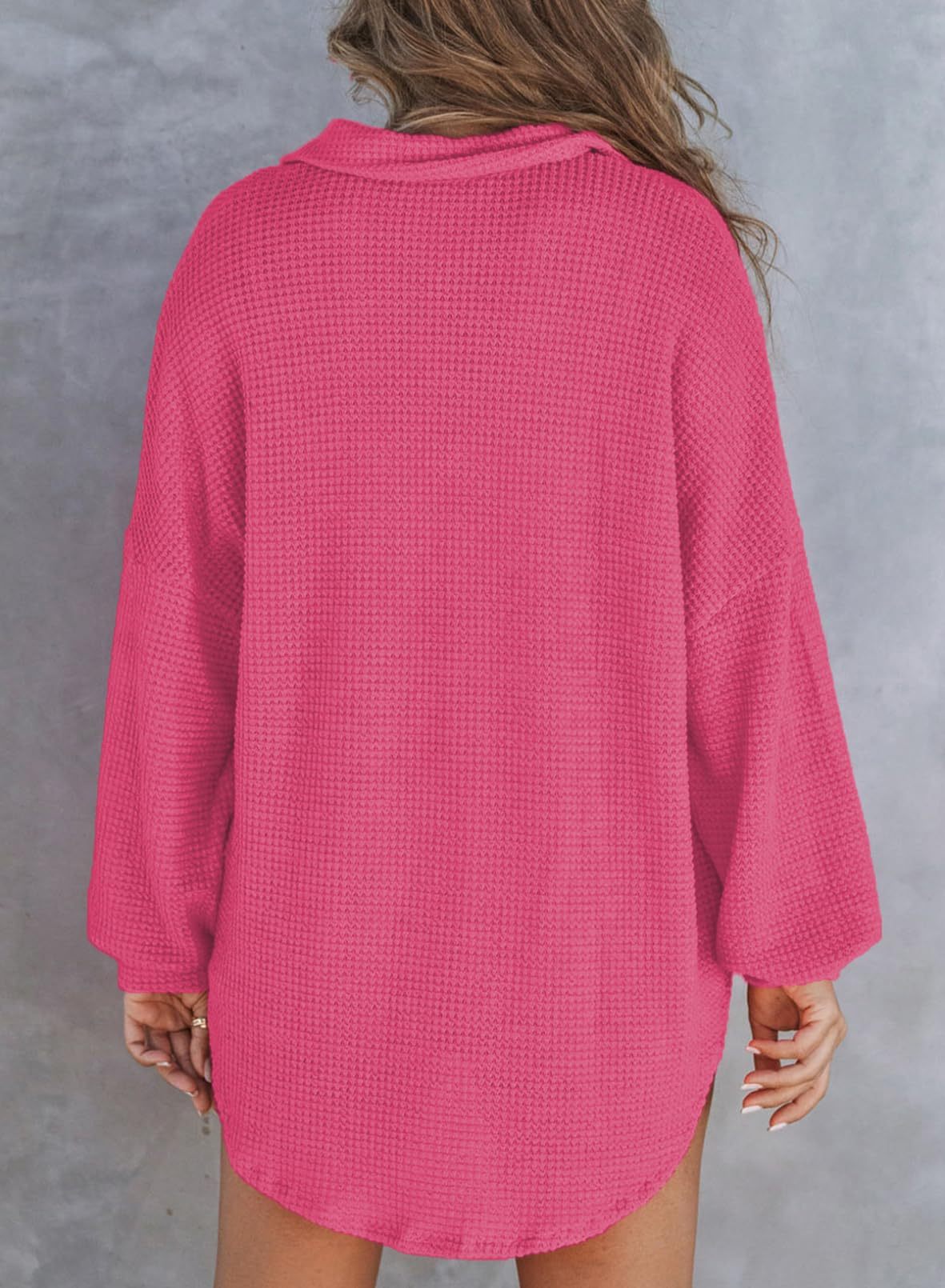 Luisa | Chic Waffle Jacket