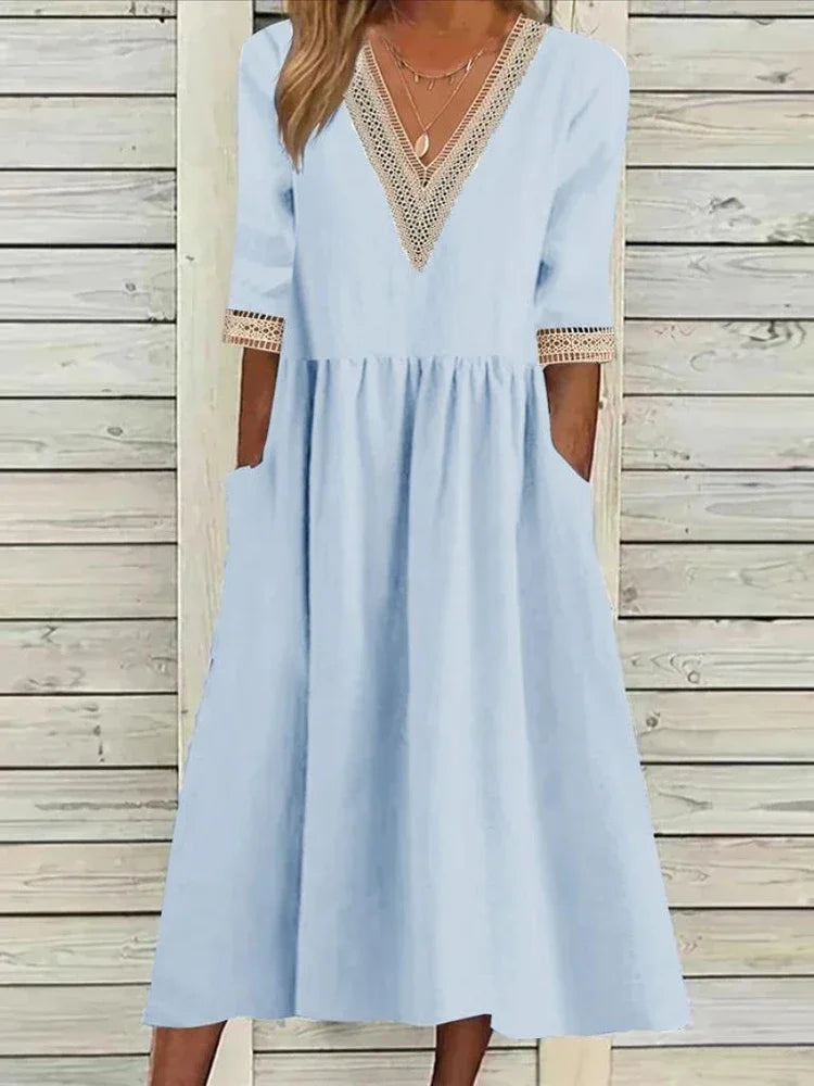 Estella | Breezy Lace Dress