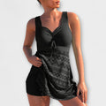 Isabella - Two-Piece Swimsuit Set with Skirt