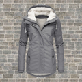 Jenna - Cozy Sherpa Hoodie Coat