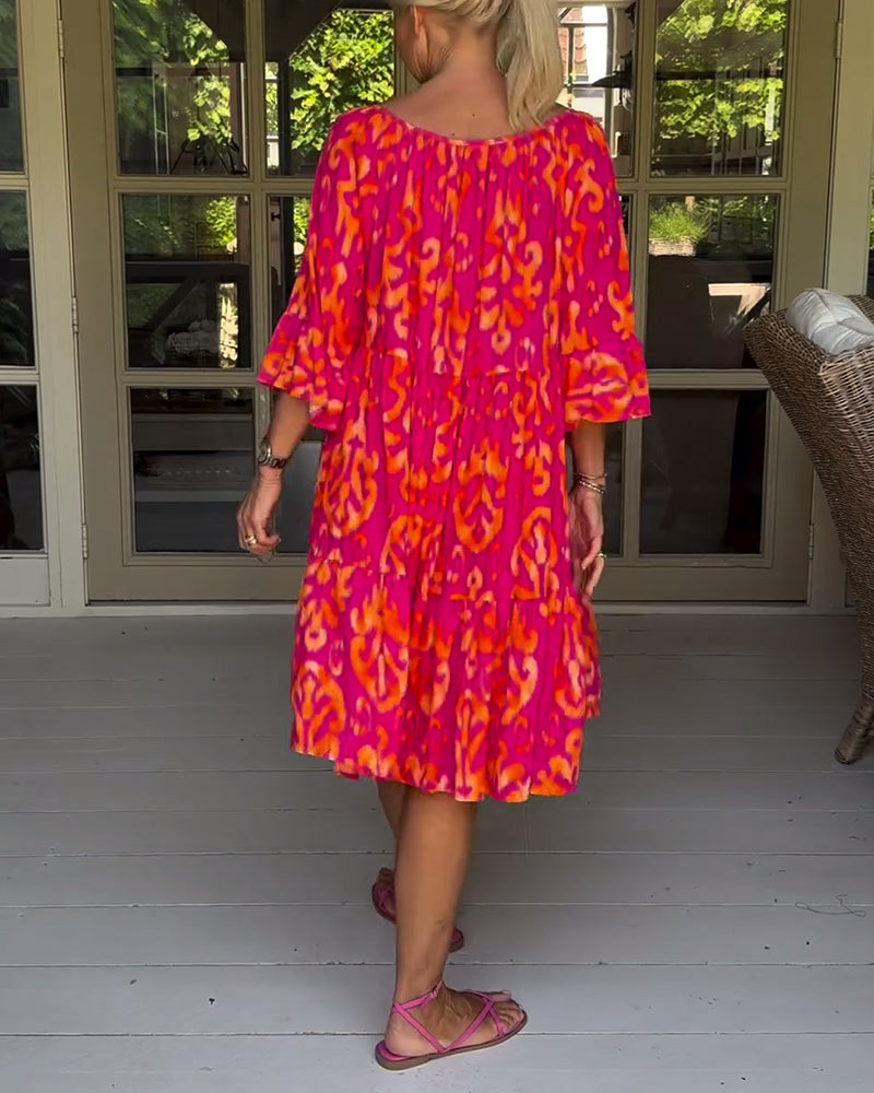 Rica - Relaxed Printed Dress