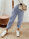 Mia – Timeless Stripe Trousers
