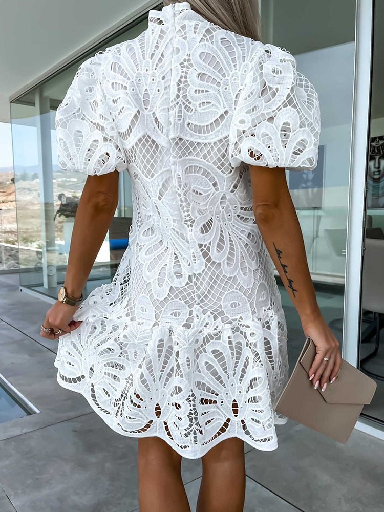 Juliette | Lace Midi Dress