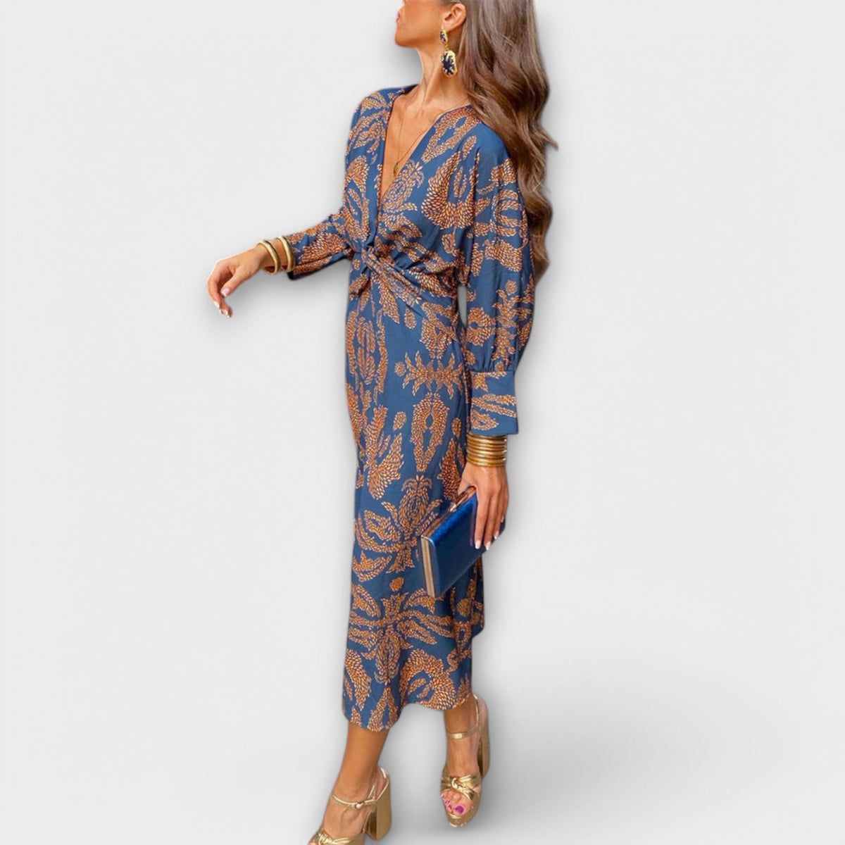 Oriana - Elegant Dress with Long Sleeves