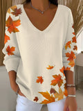 CELESTE | V-Neck Knit Sweater
