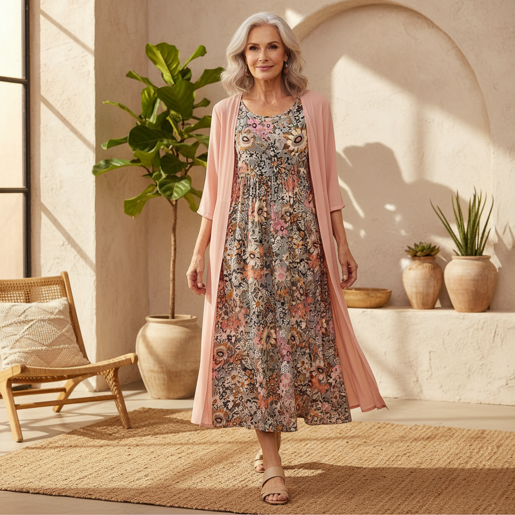 Essie - Floral Boho Dress