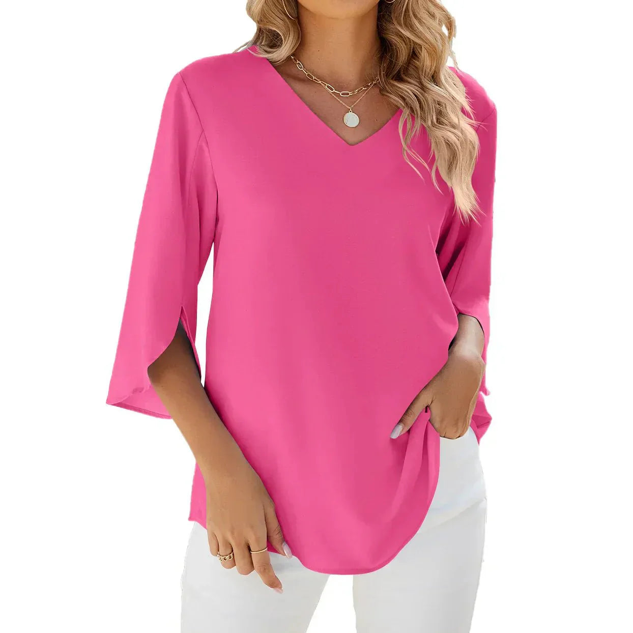 Zara | Timeless V-neck Top