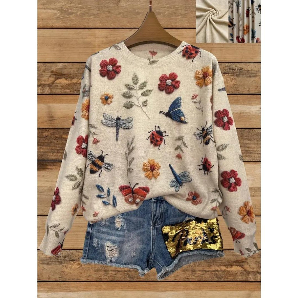 Belinda | Enchanting Floral Sweater