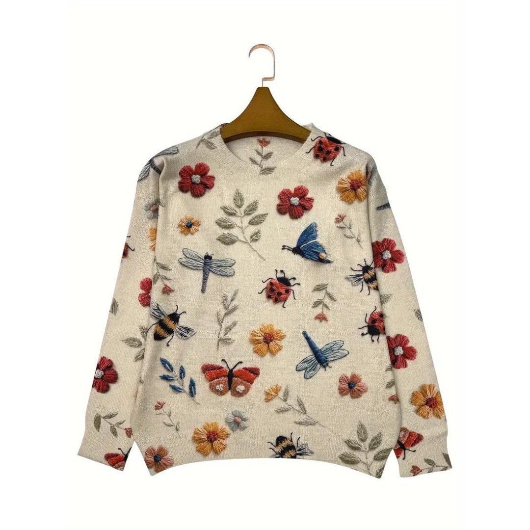 Belinda | Enchanting Floral Sweater