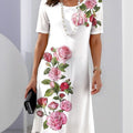 Ruby | Rose Graceful Dress